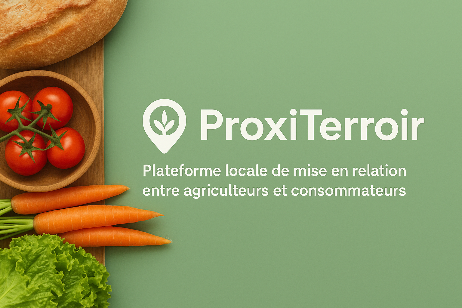 🌾 ProxiTerroir : La plateforme qui rapproche vos produits de vos clients