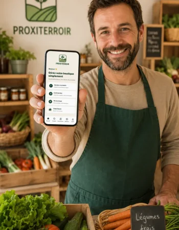 producteur utilisant proxiterroir