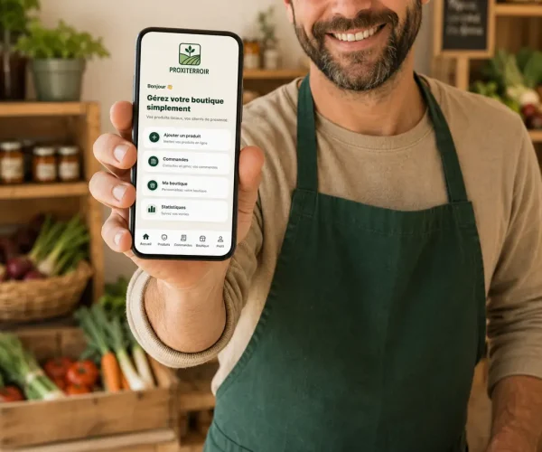 producteur utilisant proxiterroir