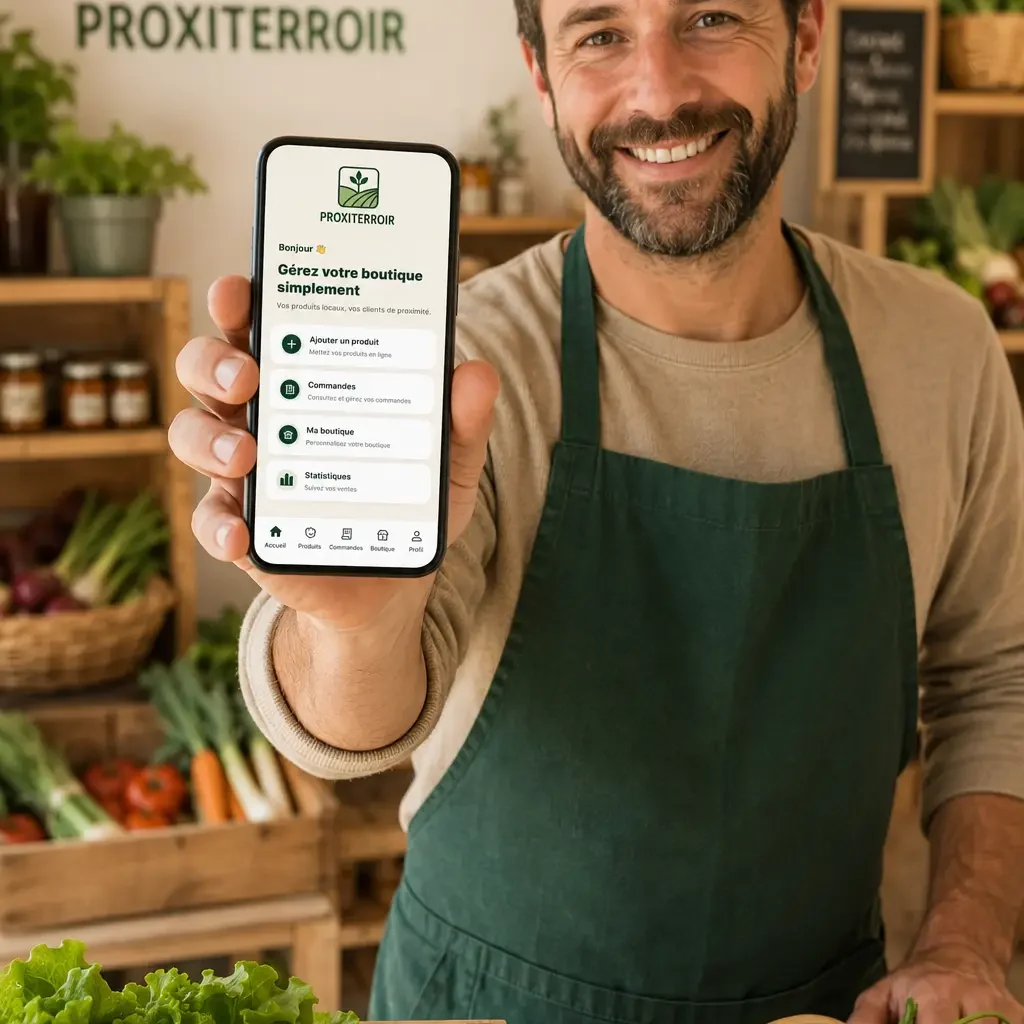 producteur utilisant proxiterroir
